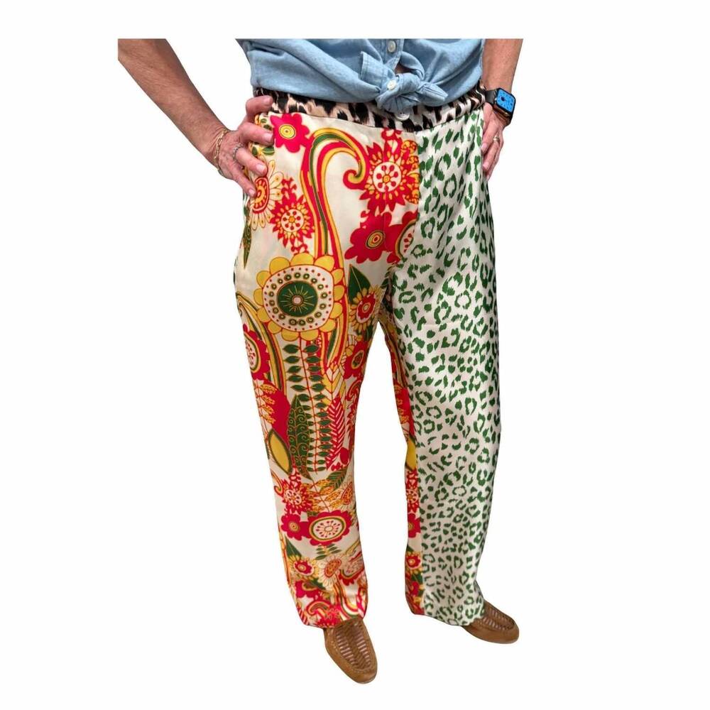 NEW LA PRESTIC OUISTON lucky pants in multicolor